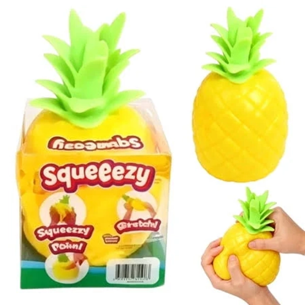 Giant Pineapple Squishy, 7 inch Jumbo Pineapple Squishies Stress Balls, Silent Slow Rising Pineapple Shape Squeeze Sugar Balls, Anxiety Relief Gifts