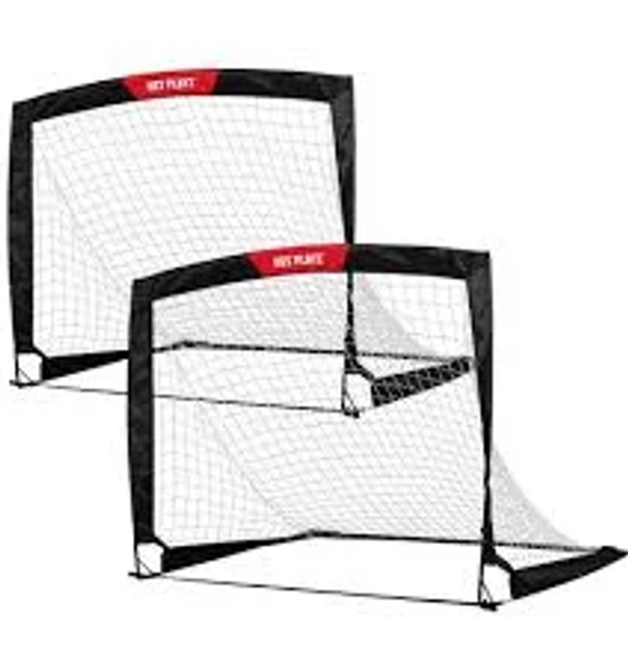 Net Playz Soccer Goal Easy Fold-Up Training Goal Set