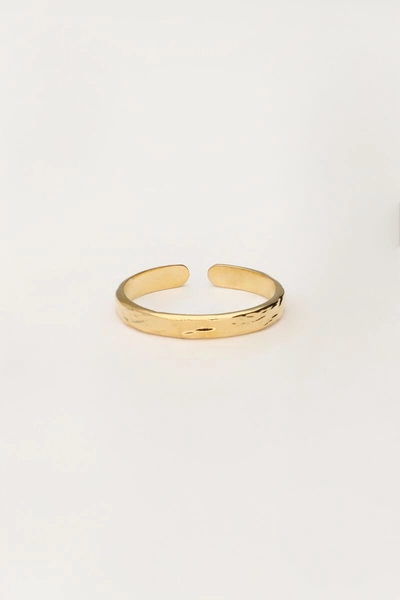 Mix ring breed structuur | My Jewellery
