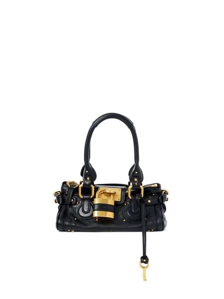 Small Paddington bag in grained leather