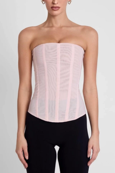 LEAU Muse Mesh Corset Top