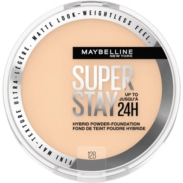 Maybelline Super Stay Matte 24HR Hybrid Pressed Powder Foundation - 128- 0.21 oz