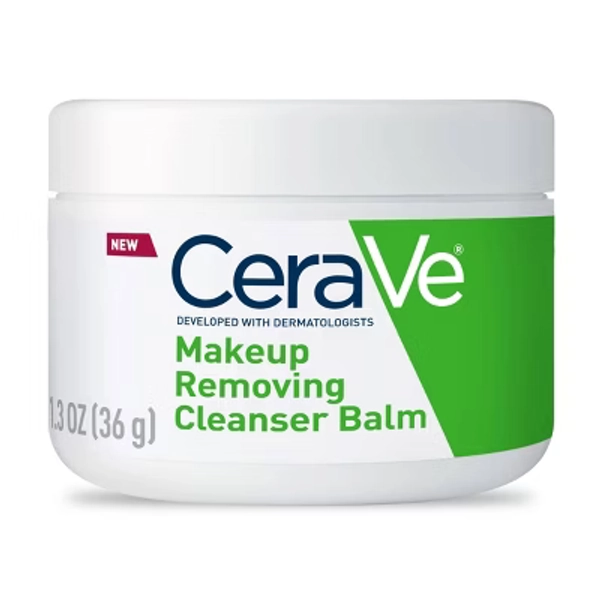 CeraVe Hydrating Makeup Cleansing Balm, Travel Size - Unscented - 1.3 oz