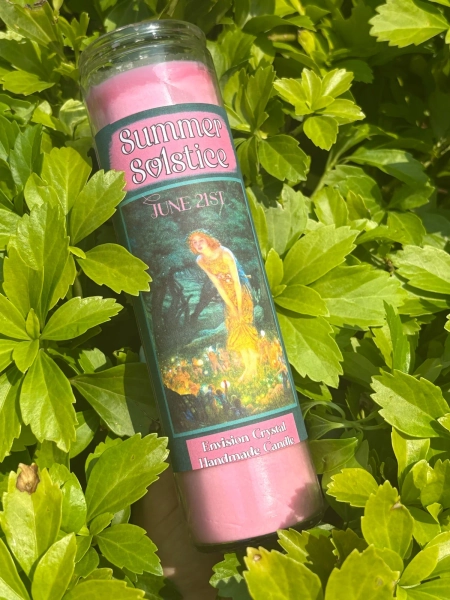 Summer Solstice Candle LIMITED EDITION — Envision Crystal - Believe In Magic