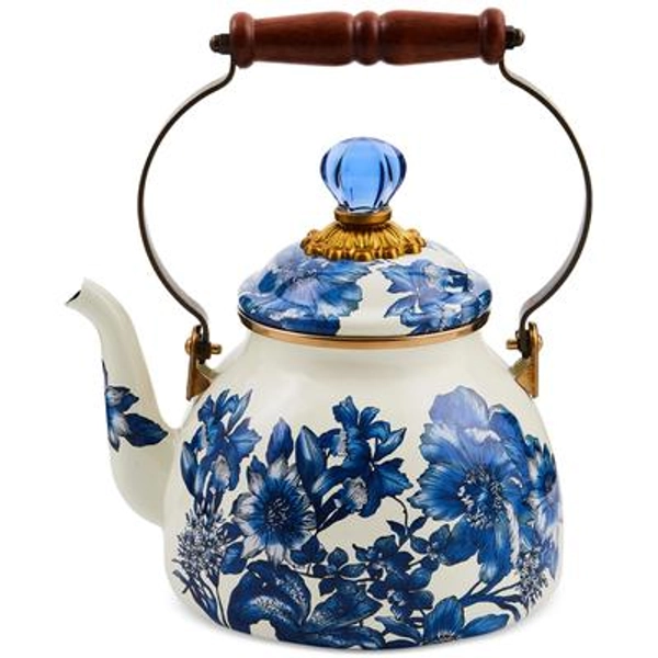 Mackenzie-Childs Royal English Garden 2-Qt. Tea Kettle - Multi