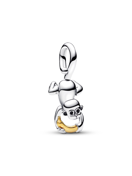 Charm Pendente Scimmietta con Zampe Mobili