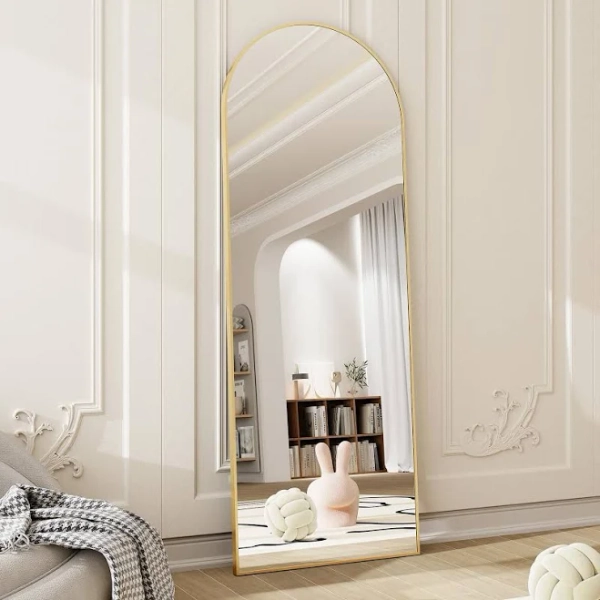 Latitude Run Alizeh Arched Oversized Full Length Wall Mirrors