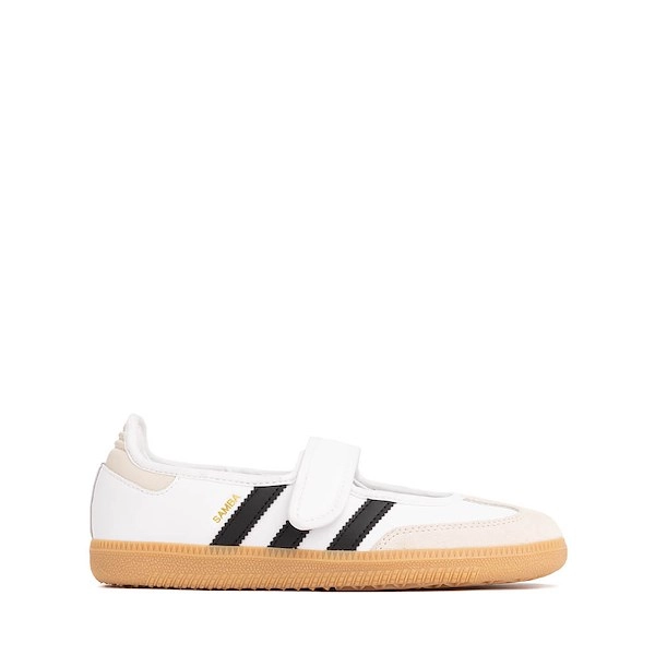 adidas Samba Jane Athletic Shoe - Big Kid - Cloud White / Alumina / Gum