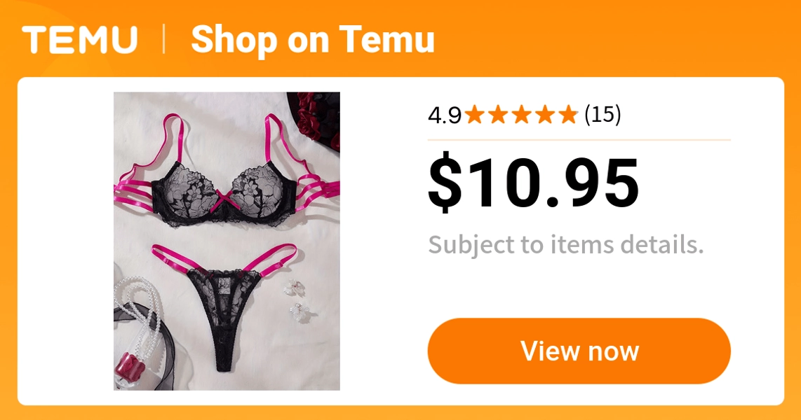 bra underwear bra set | temu Temu