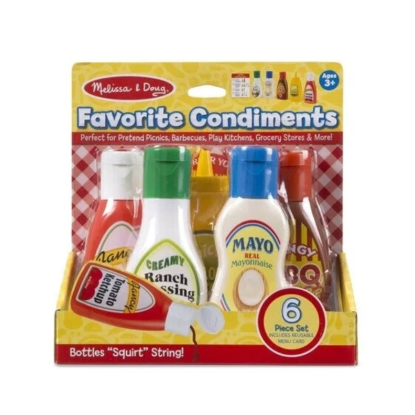 Melissa & Doug favorite condiments