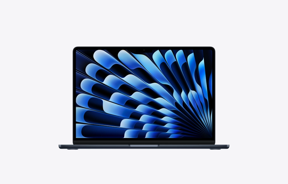 MacBook Air, 13-inch, M5 Chip, 10-core CPU, 10-core GPU, Midnight, 24GB memory, 1TB storage