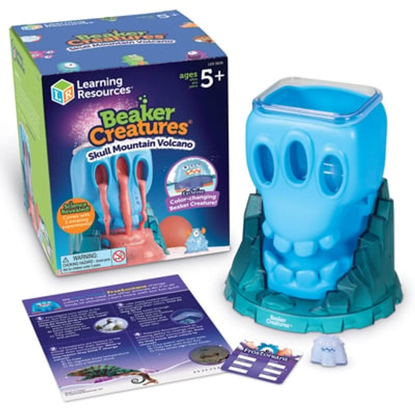 Learning Resources Beaker Creatures Skull Mountain Volcano, Multi