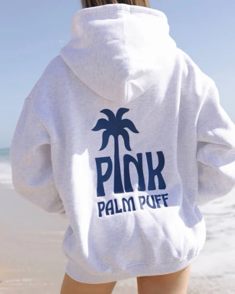 Classic Puff Hoodie - Cloud | Pink Palm Puff Official Site S