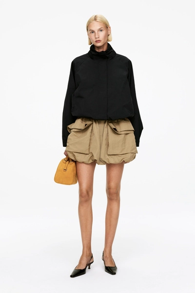 Mini Bubble Skirt – Dark Beige – Women – ARKET EU