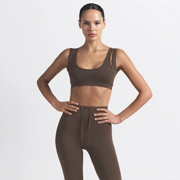 NikeSKIMS Matte Women's Double-Strap Scoop Bra