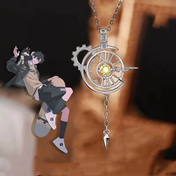 LINK CLICK Necklace Pendant Anime Peripherals Trendy Toys Cosplay Fashion Cartoon Accessories High-value Niche Gifts - AliExpress 26