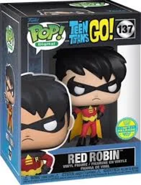 Red Robin #137 - Teen Titans Go! Digital Physical Funko Pop! LE: 1,800 pcs