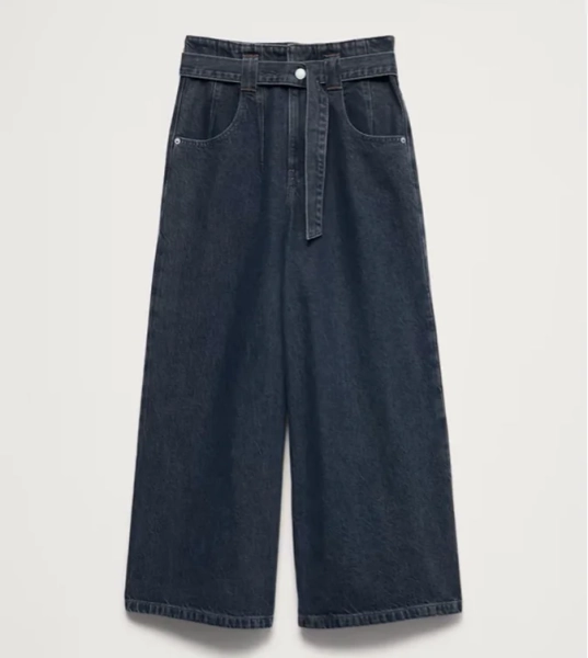 Ultra-High Rise Lightweight Culotte Jean | Banana Republic