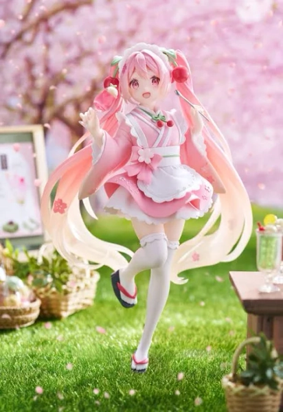 Hatsune Miku Sakura Miku Newley Written Japanese Cafe Ver. Figure