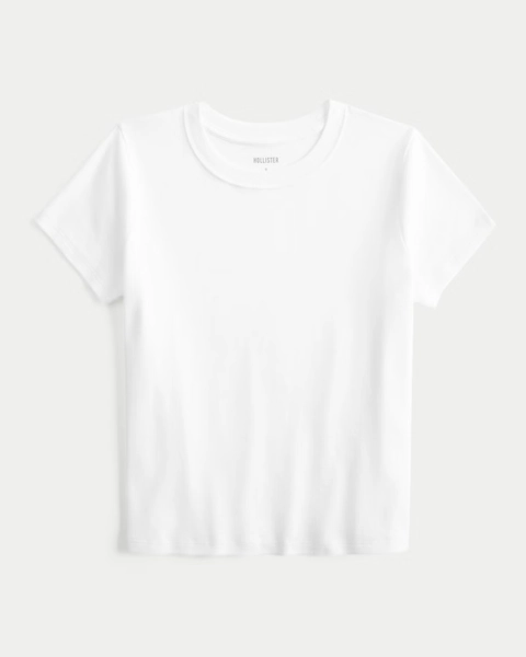 100% Cotton Crew Baby Tee