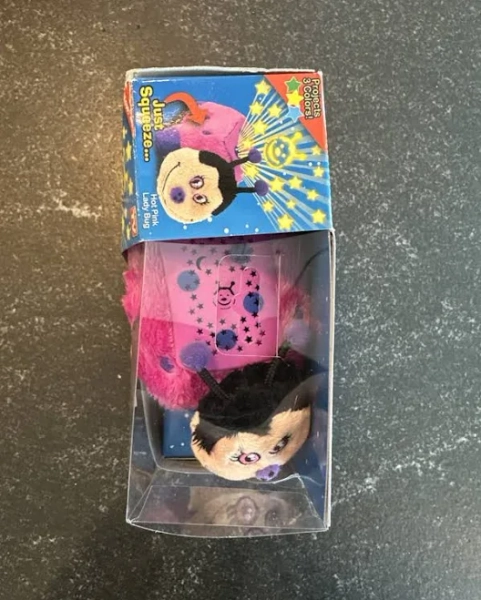 Dream Lites Mini Hot Pink Ladybug Pillow Pets