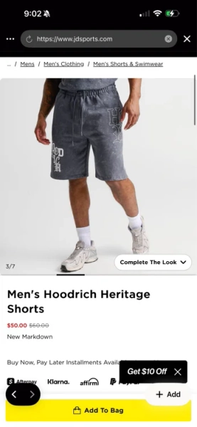 Men's Supply & Demand Mesa Denim Shorts - Size S