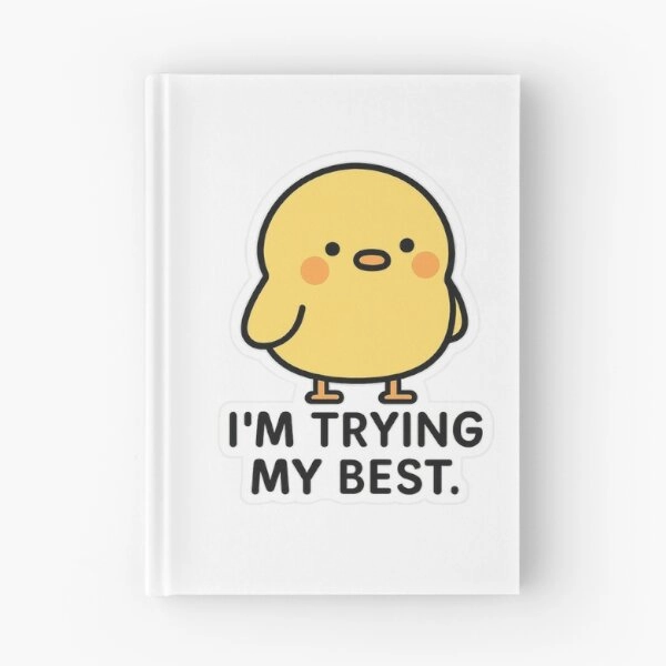 chicken notebook (hard cover)
