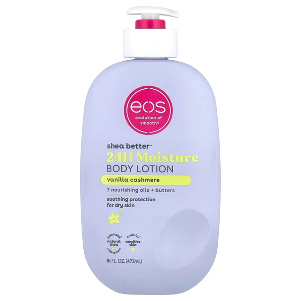 Shea Better™, Lozione per il corpo idratante 24 ore, Cashmere alla vaniglia, 473 ml