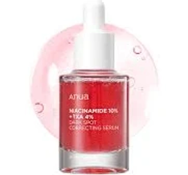 Anua 10% Niacinamide+ 4% Tranexamic Acid Serum, Ceramide, Hyaluronic Acid, Vitamin B12 Natural Color, For Sensitive Skin, Korean Glass Skin, Fragrance