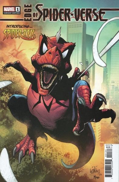 EDGE OF SPIDER-VERSE #1 (OF 5) YU SPIDER-REX VARIANT (03/08/2022)