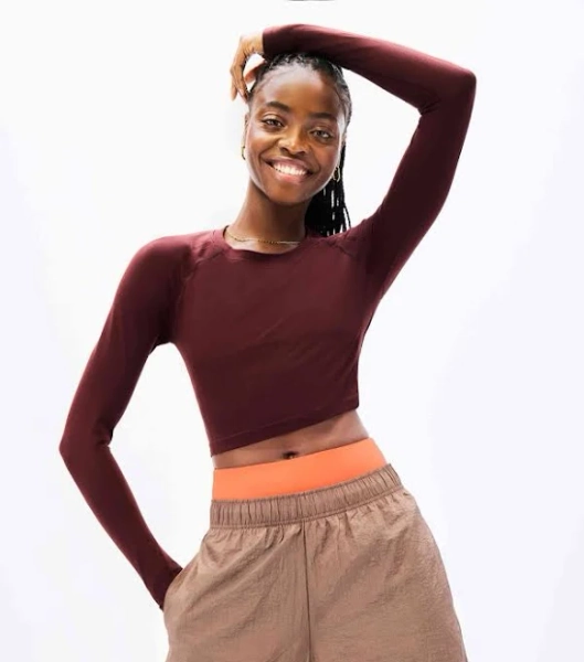 Athleta Women's Momentum Flex Crop Top