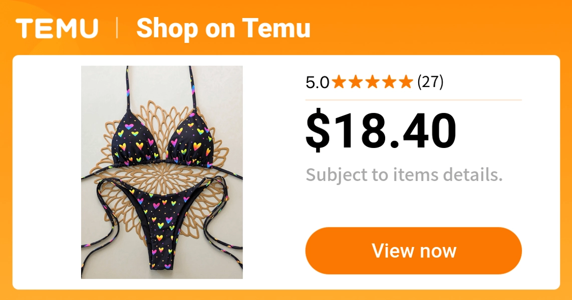  womens   heart print halter neck - Temu