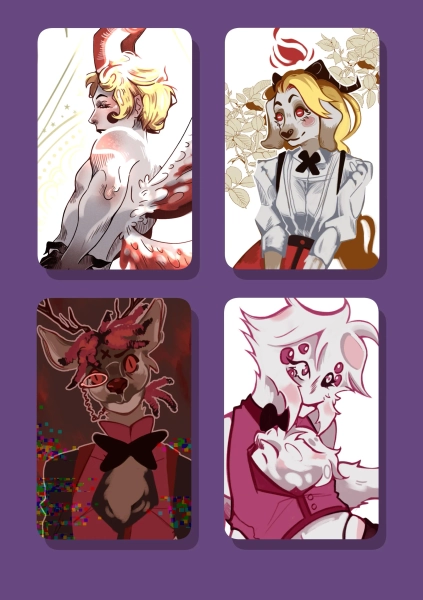 Holo Hazbin Photocards