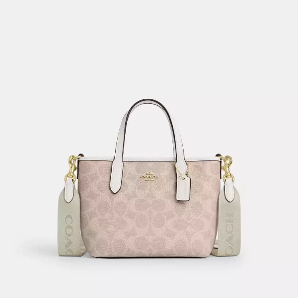 City Mini Tote Bag In Signature Canvas