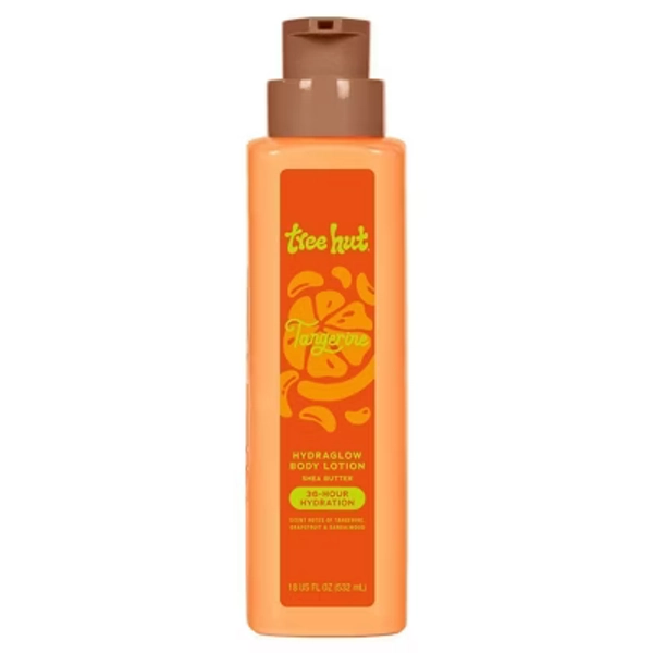 Tree Hut Hydraglow Body Lotion - Tangerine - 18 fl oz: Vegan, Paraben-Free, Sulfate-Free
