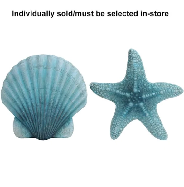 Style Selections Coastal Hand-Painted 3D Art Wall Sculpture