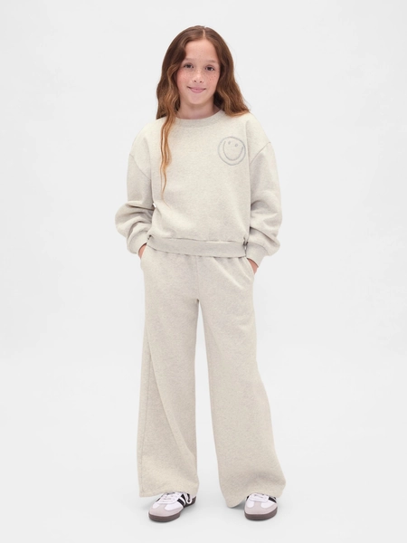 Grey Vintage Soft Baggy Joggers