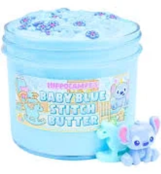 Baby Blue Stitch Butter Slime