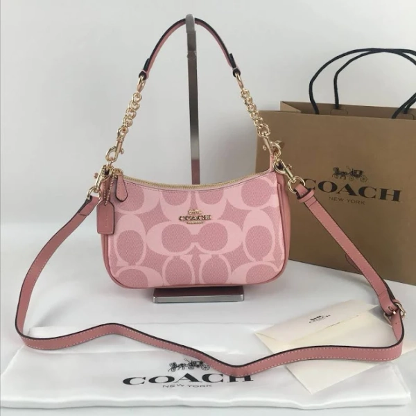 Coach Women's Teri Shoulder Bag in Signature Canvas