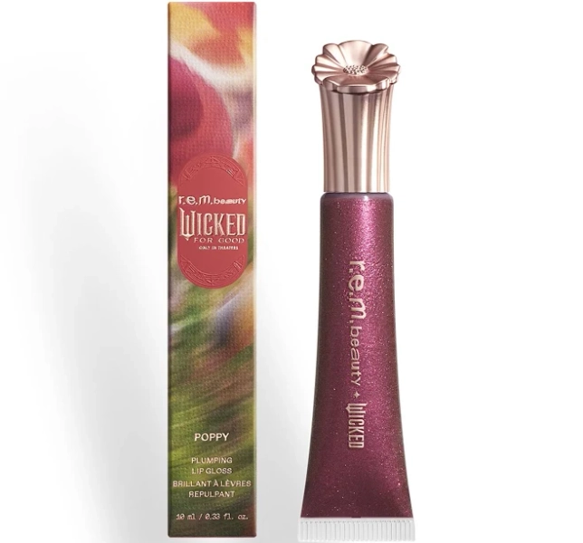 r.e.m. Beauty Wicked Poppy Plumping Lip Gloss