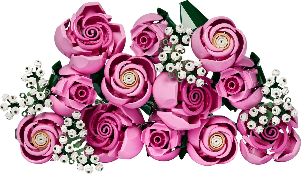 Bouquet of Pink Roses 10374 | The Botanical Collection | Buy online at the Official LEGO® Shop US 