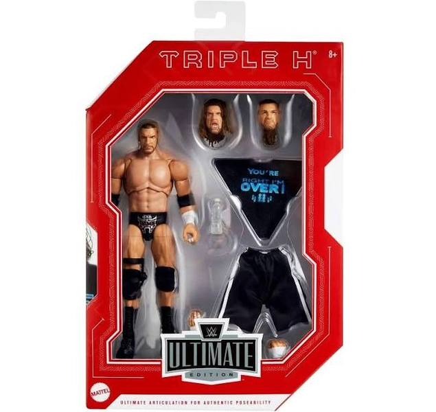 WWE Ultimate Edition Monday Night War Triple H Action Figure with Accessories