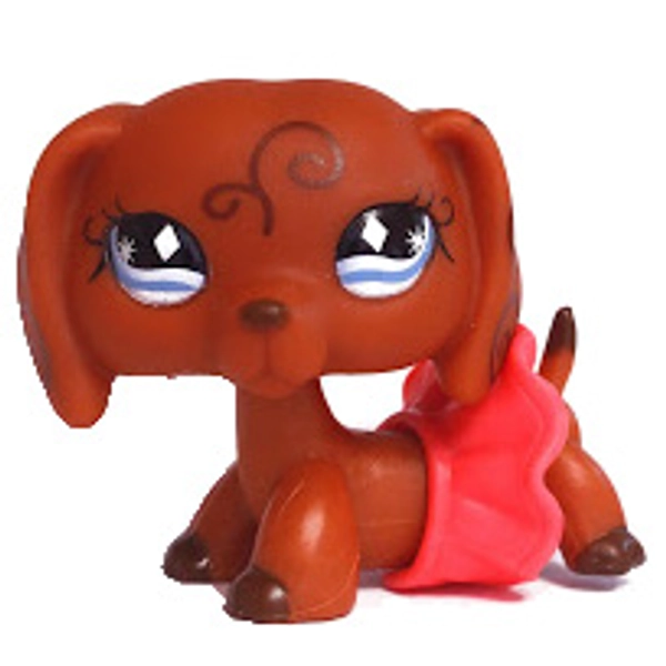 Littlest Pet Shop Dachshund (#640) Pet 