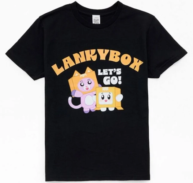 Lankybox Kids Let's Go T-Shirt