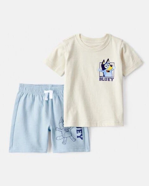 Carter's Baby Boys 2-Piece Bluey Outfit Set