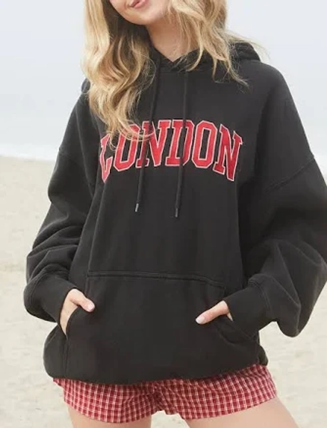 John Galt Women's London Christy Oversized Hoodie