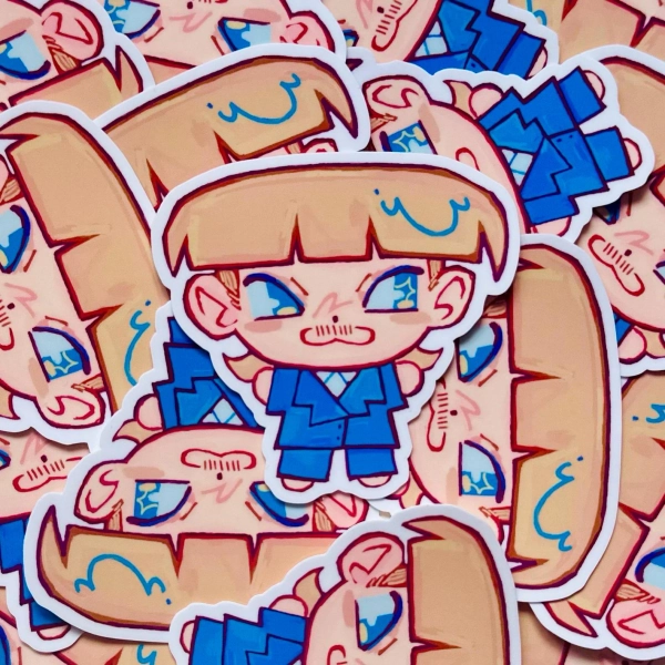 Joost Klein Eurovision Vinyl Sticker