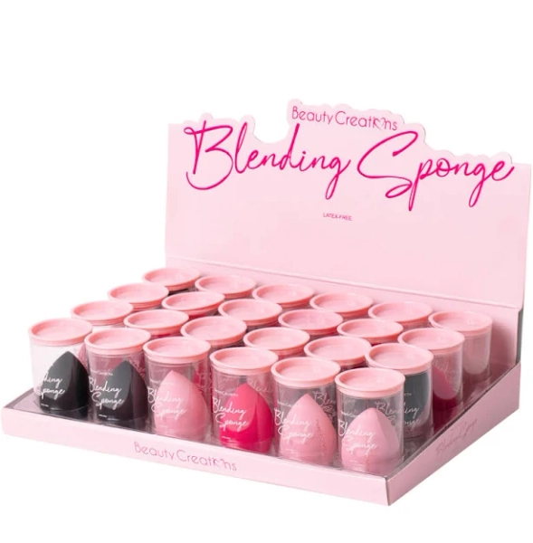 Beauty Creations Flawless Stay Blending Sponge - Wholesale Display 24 Units (BSN02)