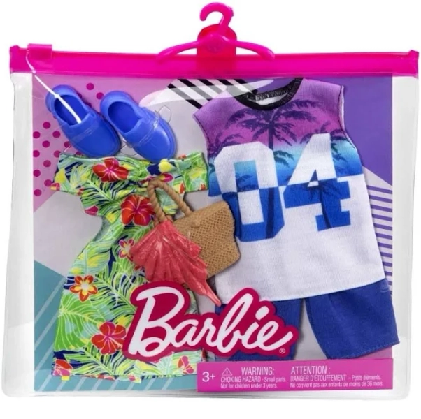 Barbie & Ken Tropical Fashion 2-Pack