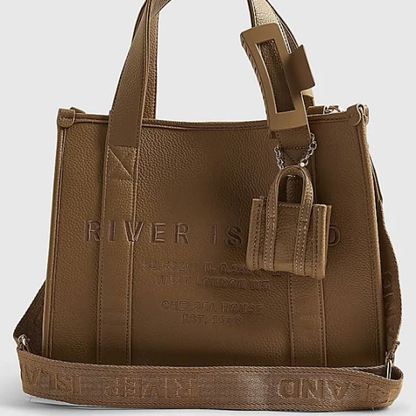 River Island Women's Embroidered Tote Bag
